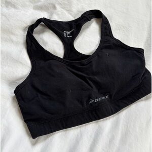 Black Women's Sports Bra - Size Small